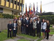 Foto grupal del Taller de trabajo técnico para la elaboración del Plan de Implementación de la Estrategia Andina para la Gestión del Riesgo de Desastres 2017-2030.