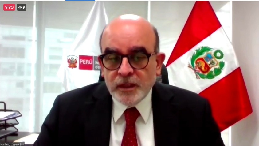 Viceministro de Gestión Ambiental del Perú, Mariano Castro